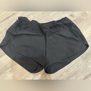 lululemon athletica Black Speed up Shorts